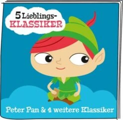 Tonies 5 Lieblings-Klassiker - Peter Pan Und Weitere Klassiker 8 Tonies 5 Lieblings-Klassiker - Peter Pan Und Weitere Klassiker -My Toys 10414877 03