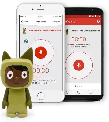 Tonies Kreativ-Tonie, Grün/dunkelbraun 4 Tonies Kreativ-Tonie, Grün/dunkelbraun – Bild 2