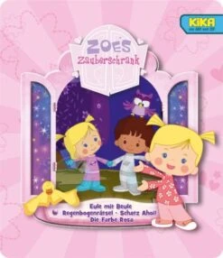 Tonies Zoés Zauberschrank - Eule / Regenbogenrätsel / Schatz Ahoi / Farbe Rosa [DACH] -My Toys 30521061 03